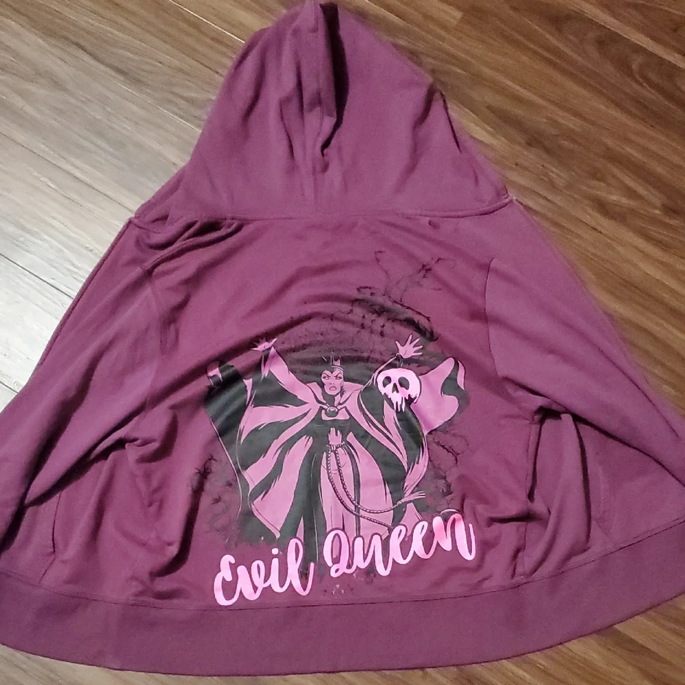 Disney Maleficent Purple Evil Queen Hoodie - Picture 1 of 8